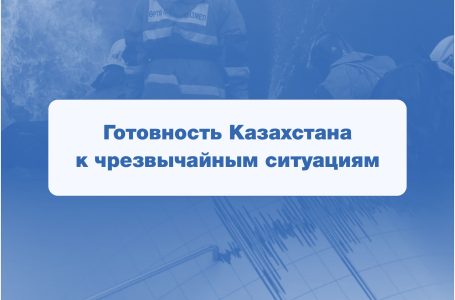 Инфографика «Готовность Казахстана к чрезвычайным ситуациям»